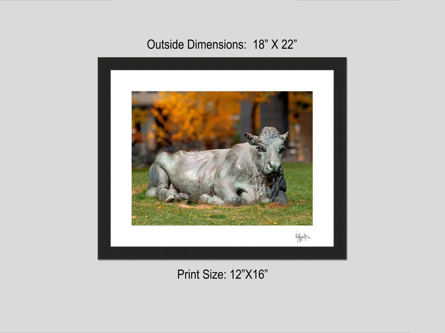 TD Cow Sculpture