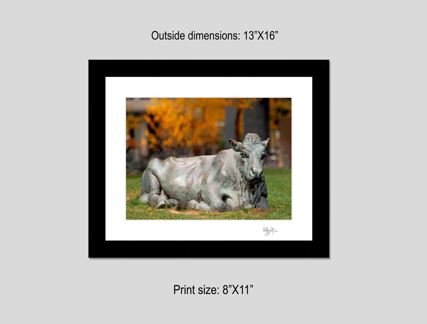 TD Cow Sculpture