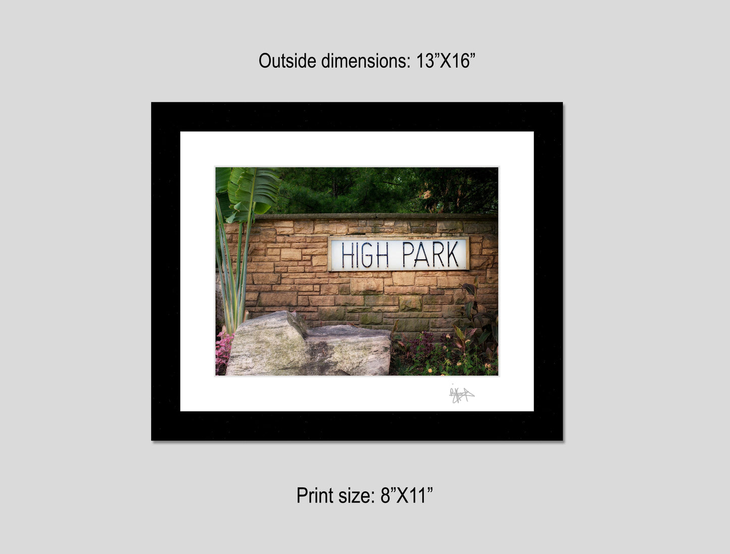 High Park Sign