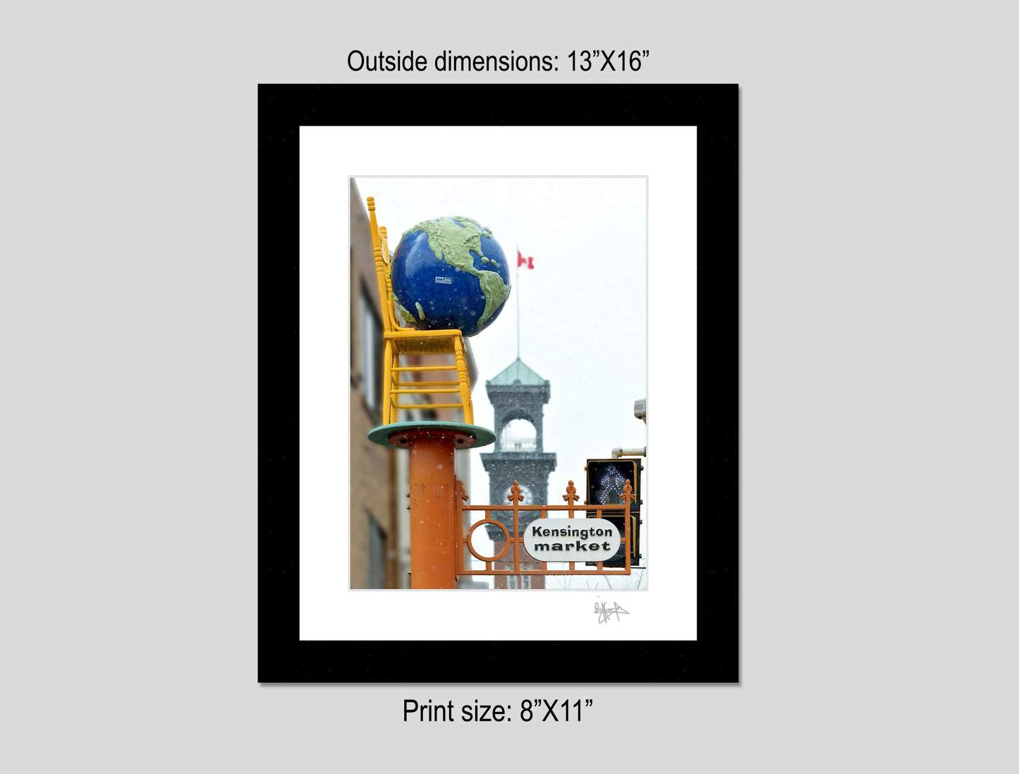 Kensington Entrance Globe