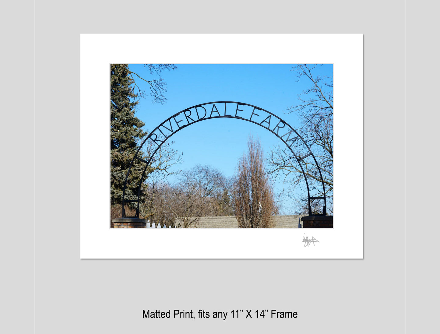 Riverdale Farm Sign
