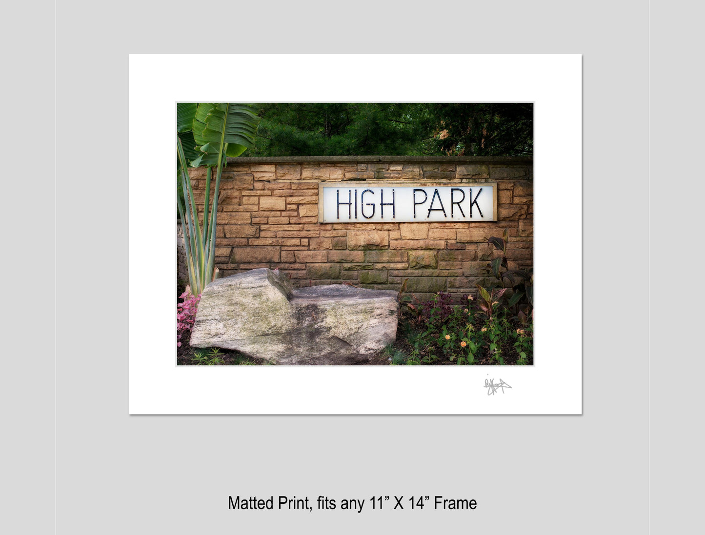 High Park Sign