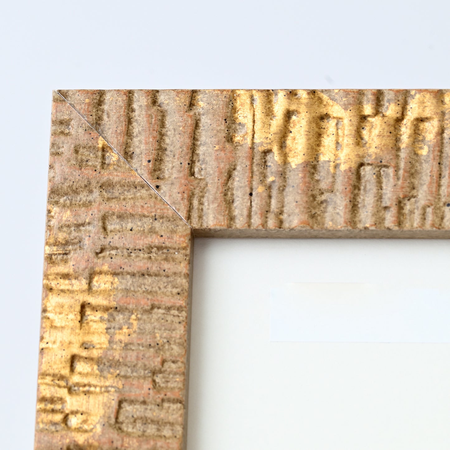 Antique Gold and Red Undertones With Textured Finish
