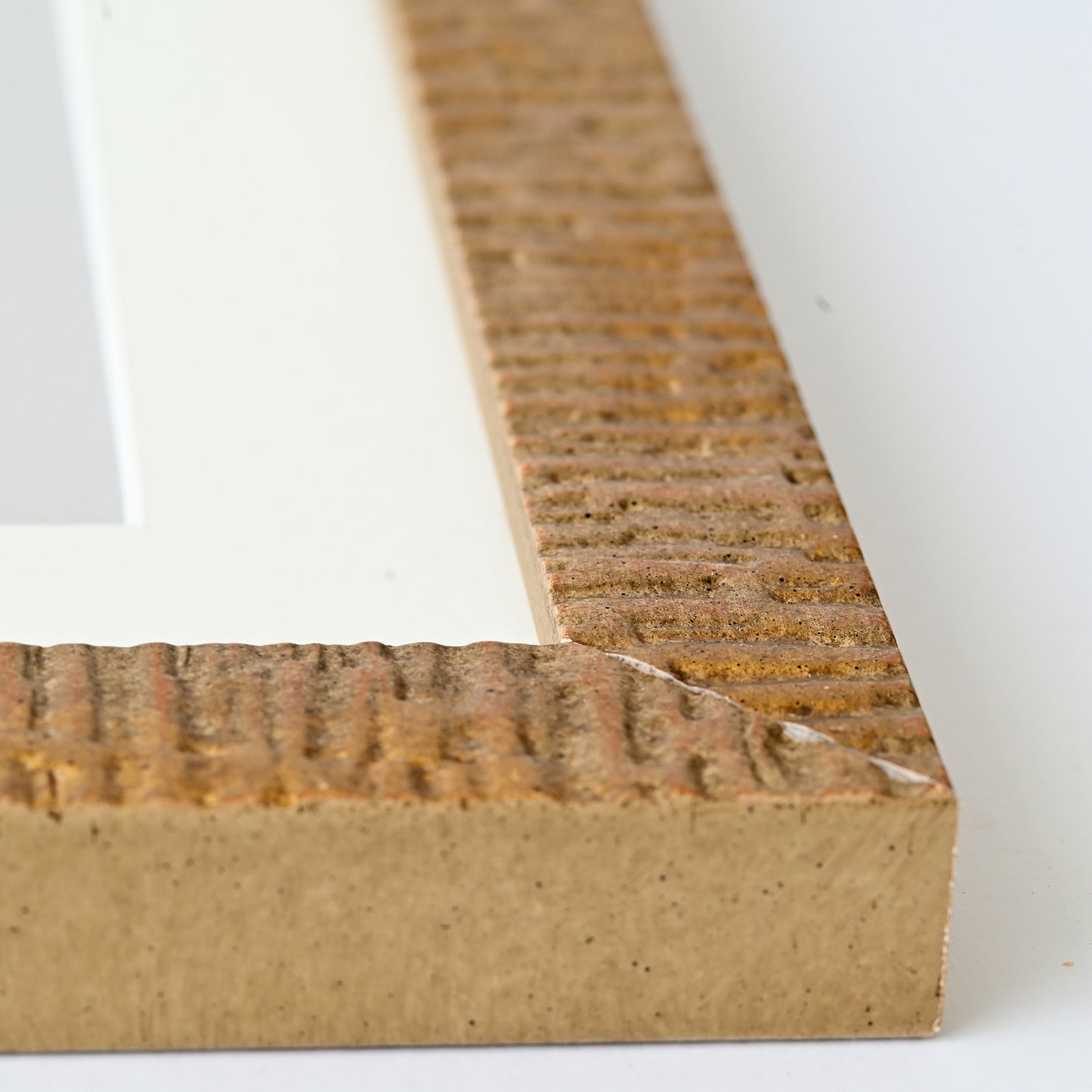 Antique Gold and Red Undertones With Textured Finish