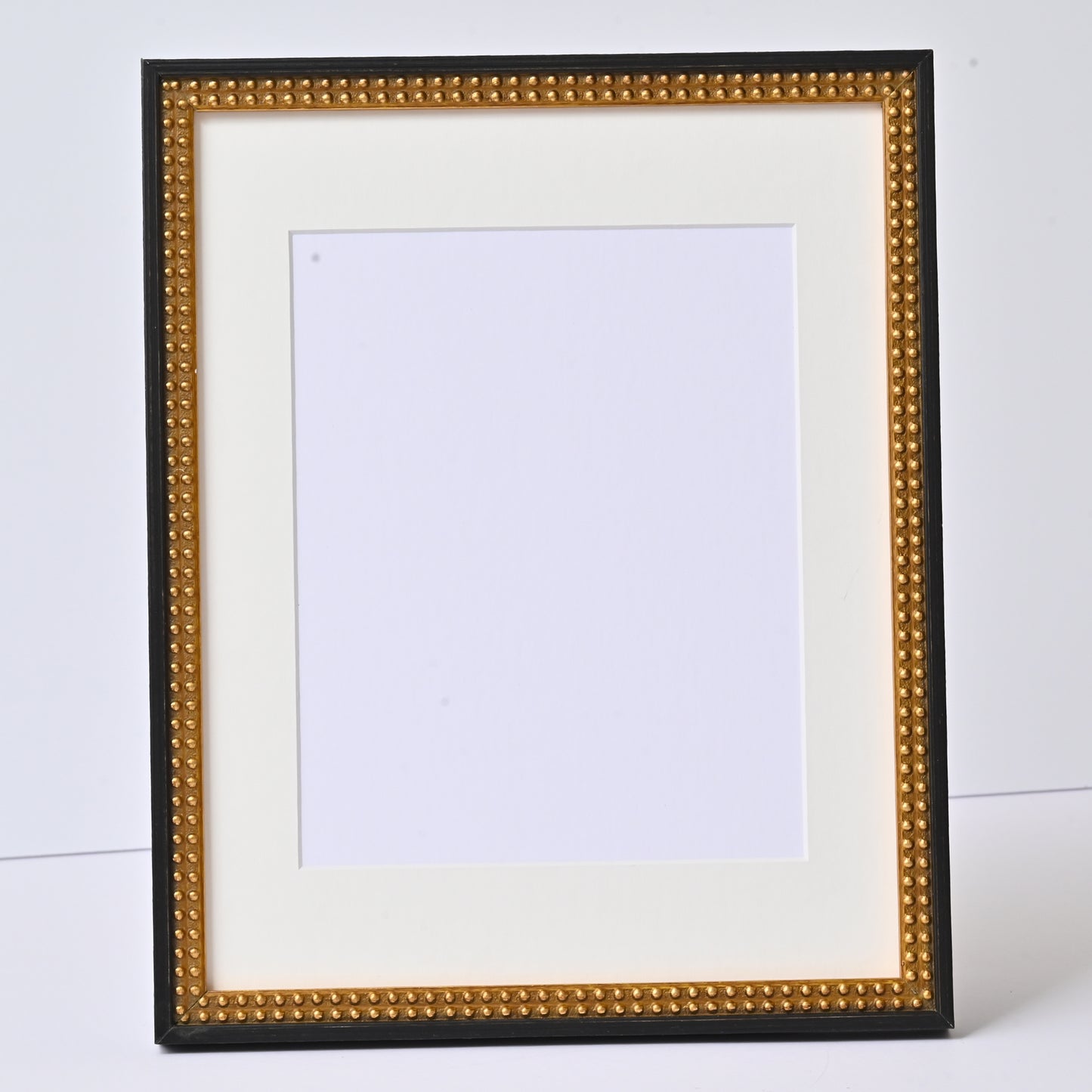 7/8” Burnished Black And Gold Finish On Beaded Profile