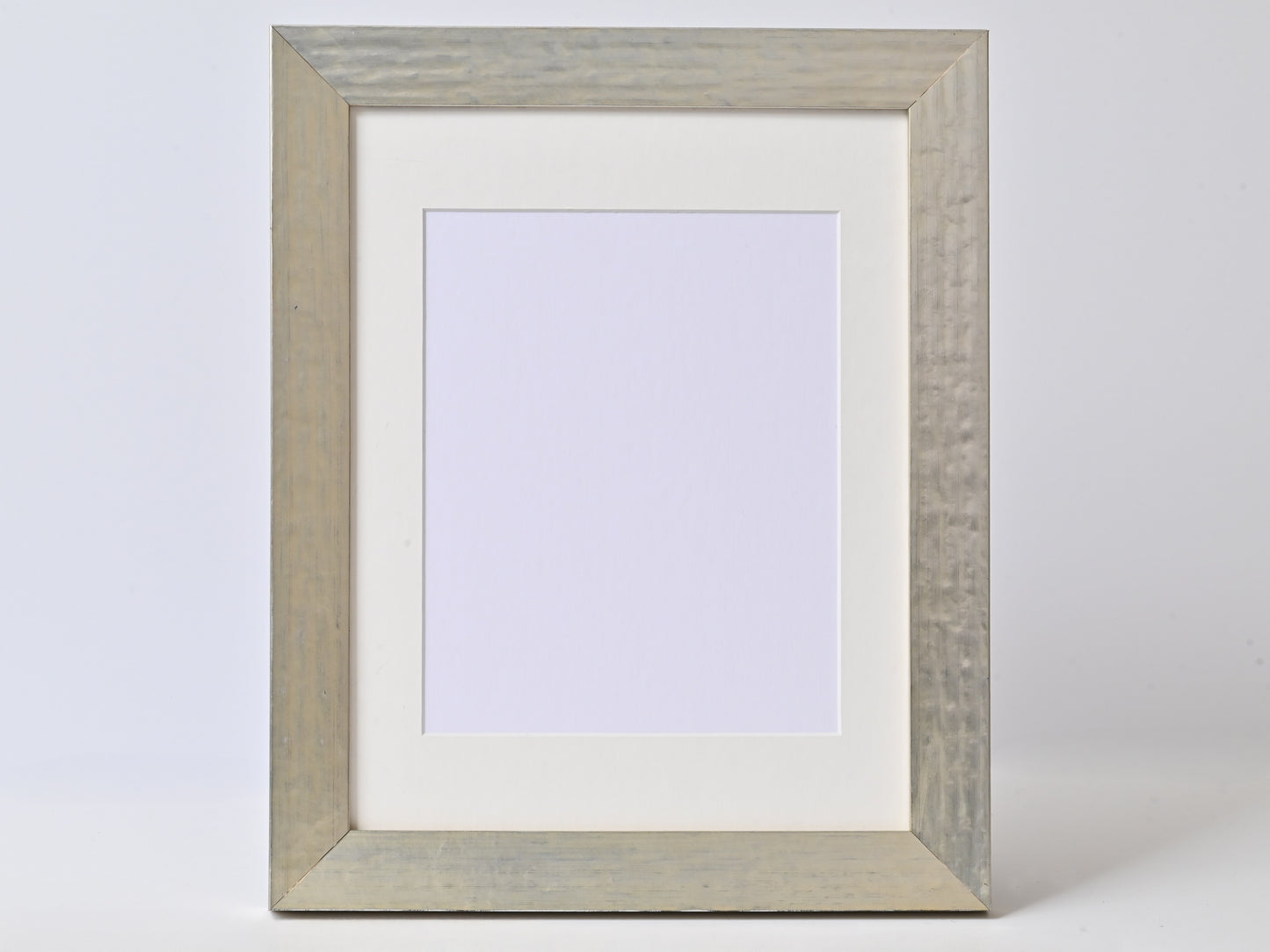 Stainless Steel Silver Leaf With Texturized Finish 11"X14" ONE ONLY