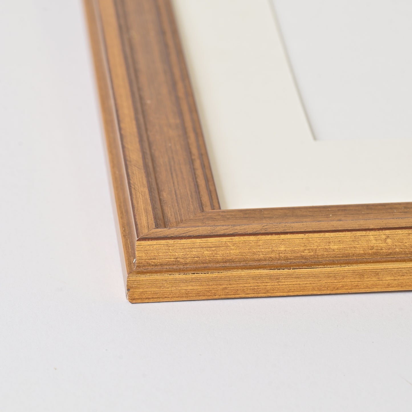 Antiqued Gold Profiled Frame - Online Framing