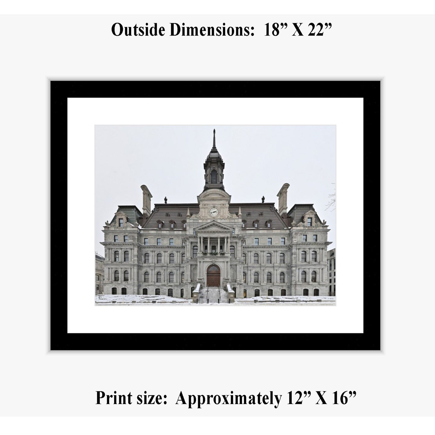 Montreal City Hall - Hôtel de Ville de Montréal