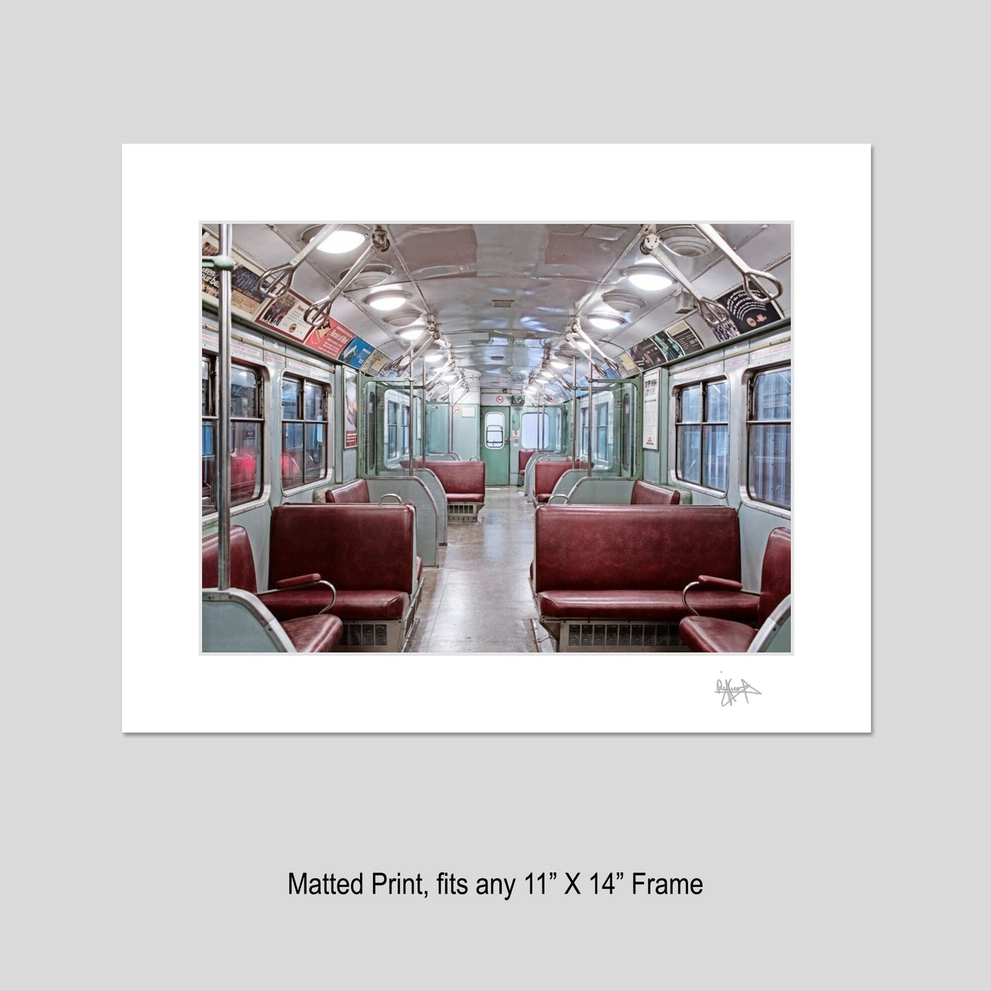 1218 Subway Train - Interior