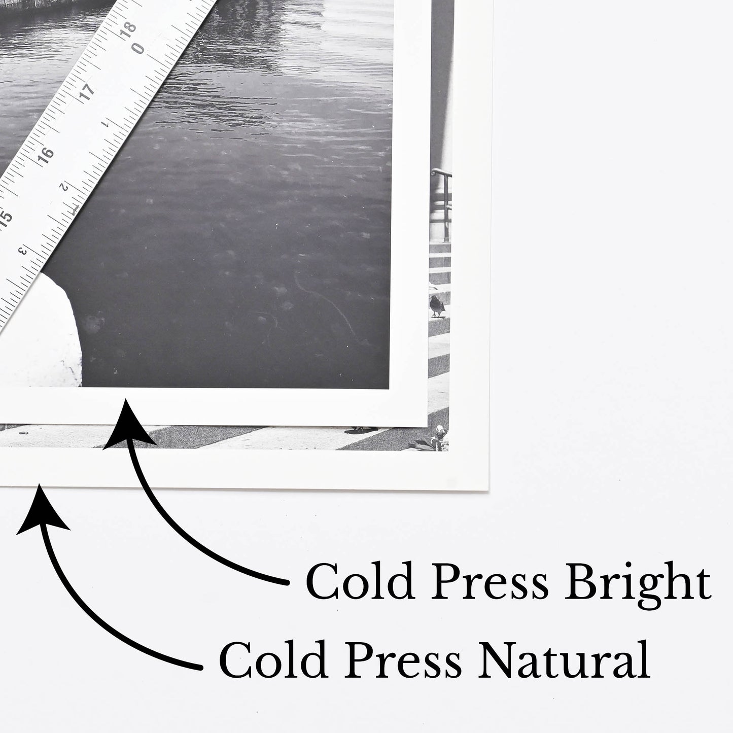 Cold Press Natural Fine Art Paper - Custom Size Print