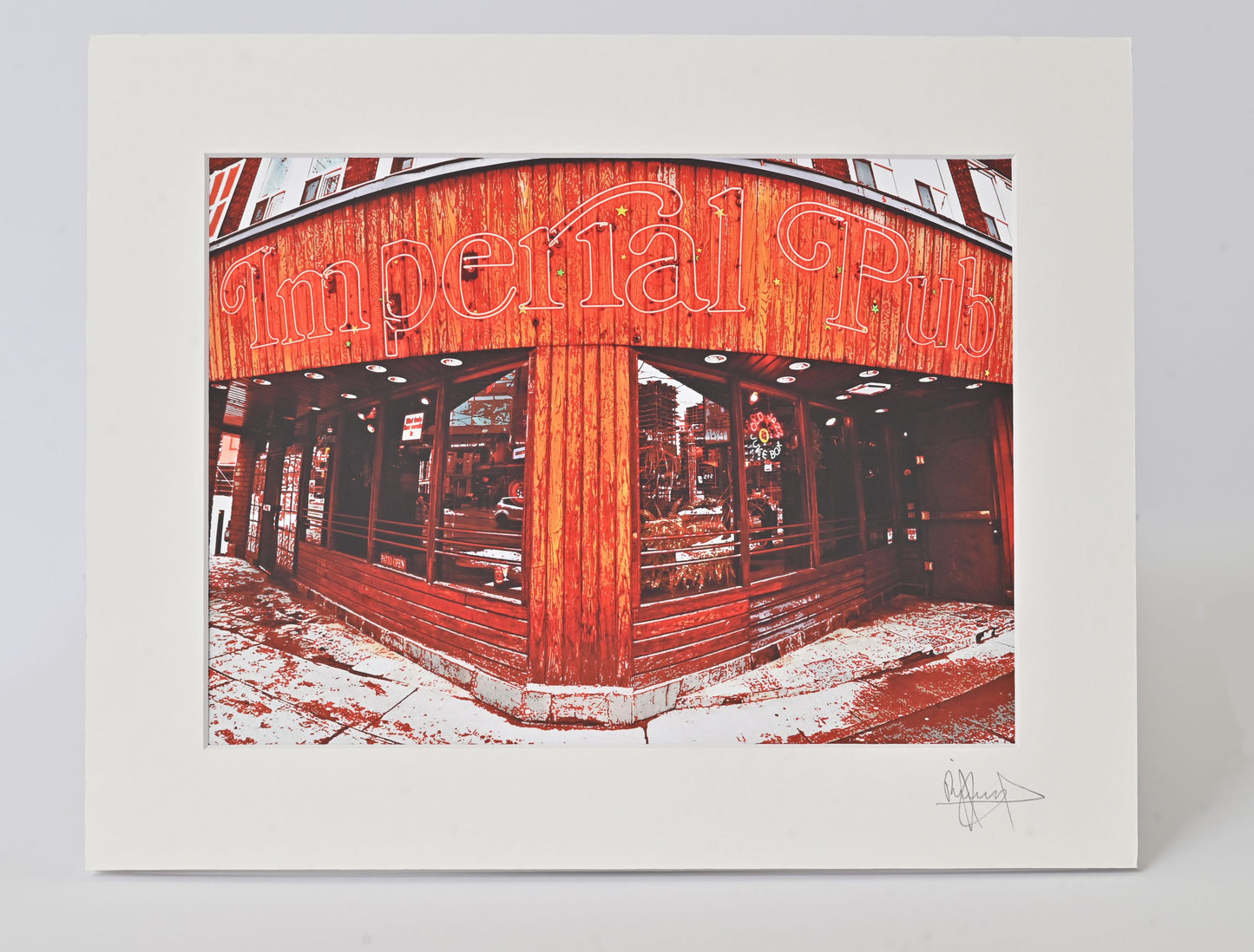 Matted Print