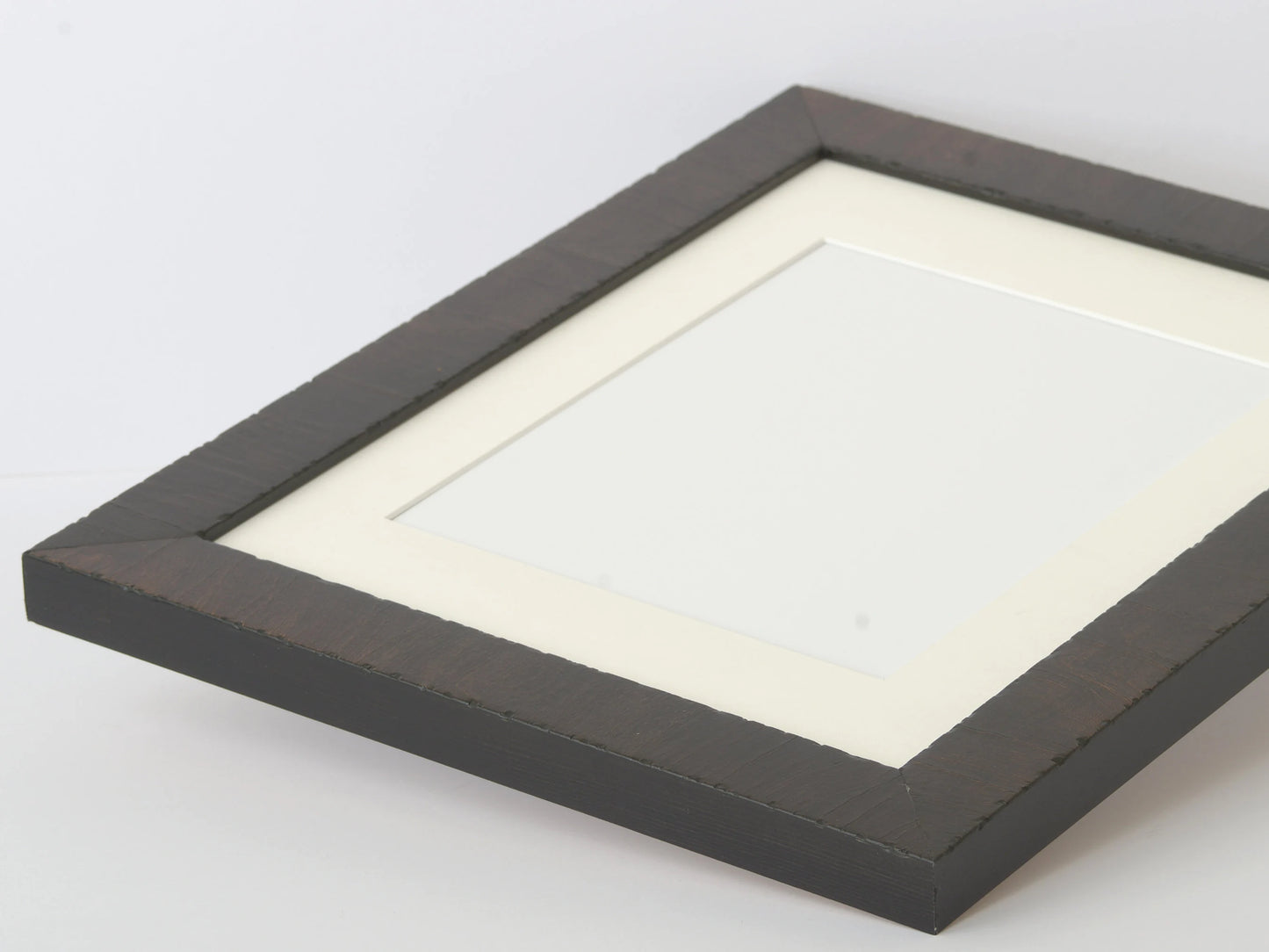 Distressed Authentic Olive Veneer With Charcoal Stain