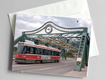 TTC River Streetcar in Colour