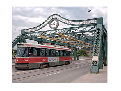 TTC River Streetcar in Colour