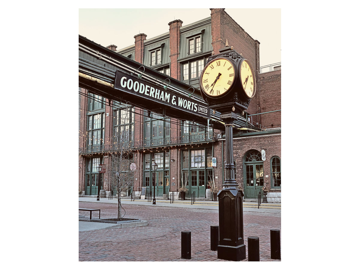 Distillery Clock Distillery District Clock | Toronto Landmarks | Toronto Photography ...