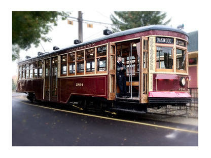 TTC Peter Witt Streetcar Side