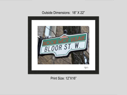 Bloor West Sign