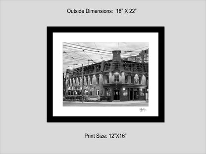 The Wheat Sheaf Tavern - Toronto Landmark Wall Art, Canvas Print, Framed Photo