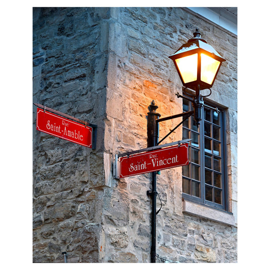 Streetlight - Old Montreal