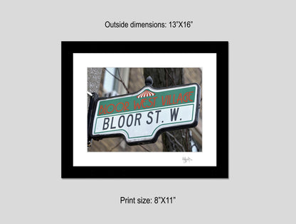 Bloor West Sign