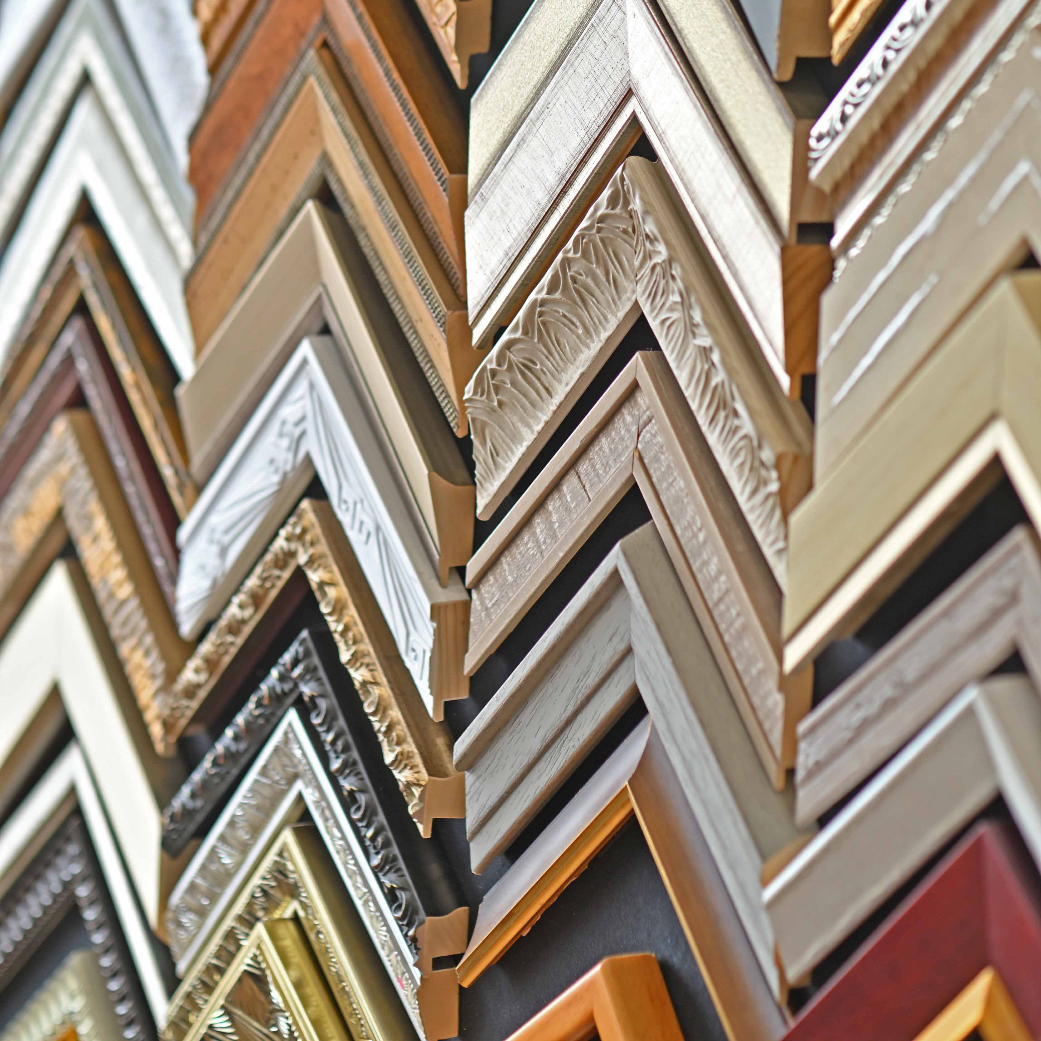 Any Size Real Wood Frames, High-Quality, Ready to Hang – Riveros Art