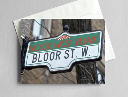 Bloor West Sign