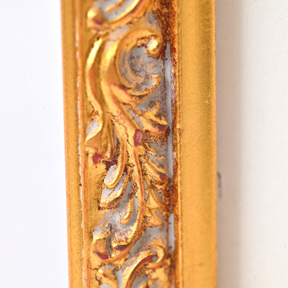 Water-Gilded Bright Gold Finish On Ornate Motif Pattern