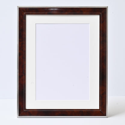 Dark Walnut Burl With Silver Line And Back