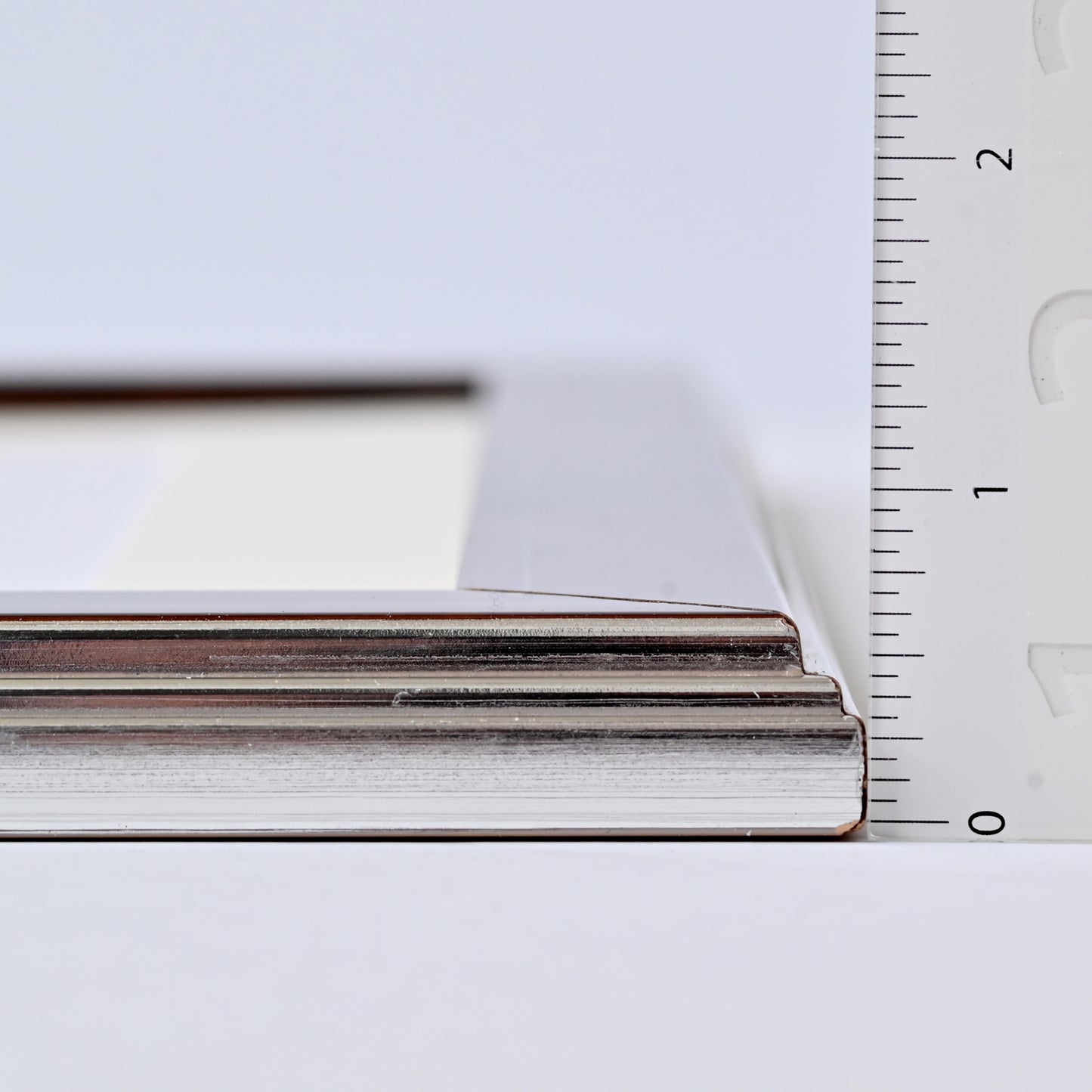 Dark Walnut Burl With Silver Line And Back