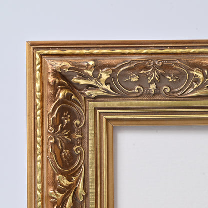 5"X7" Traditional Gold Frame  TWO ONLY