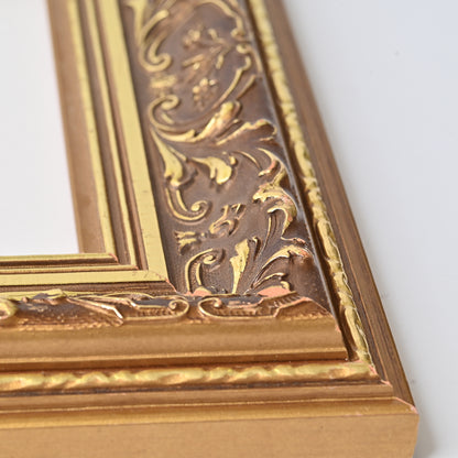 5"X7" Traditional Gold Frame  TWO ONLY