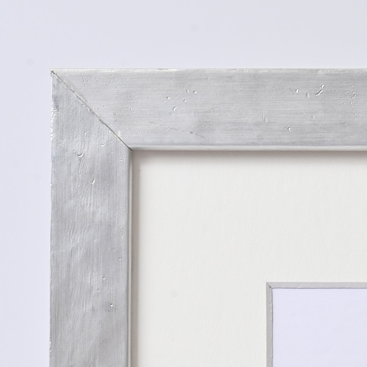 Distressed Aluminum Veneer Picture Frame - Any Size Available