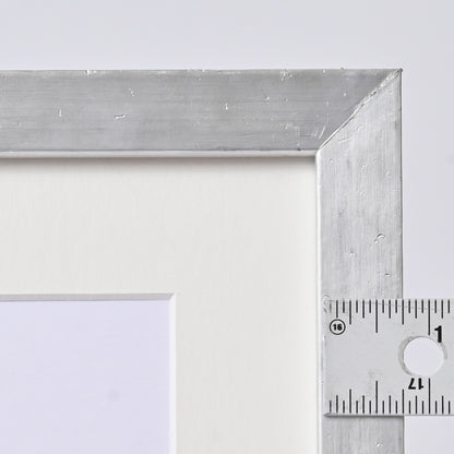 Distressed Aluminum Veneer Picture Frame - Any Size Available