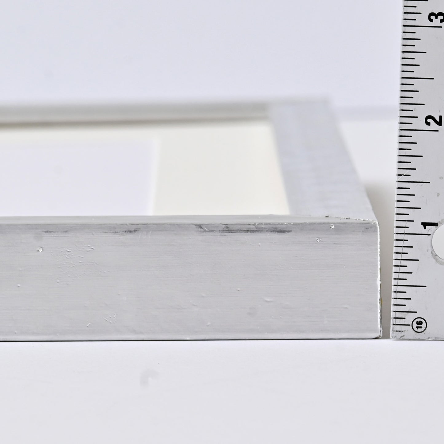 Distressed Aluminum Veneer Picture Frame - Any Size Available