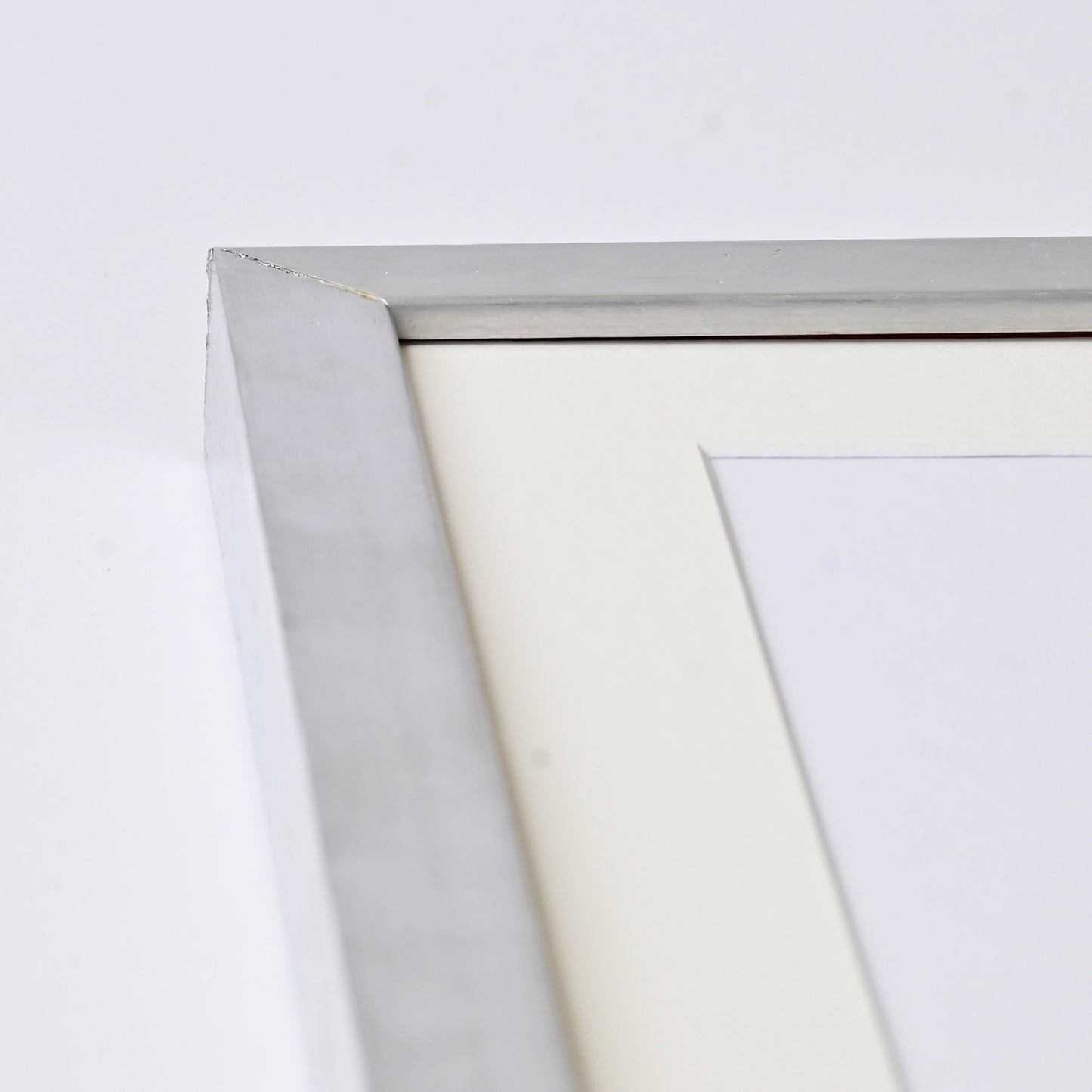 Distressed Aluminum Veneer Picture Frame - Any Size Available