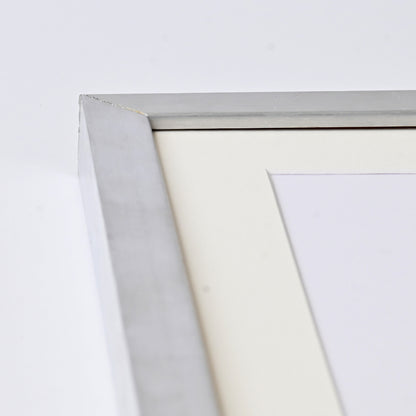 Distressed Aluminum Veneer Picture Frame - Any Size Available
