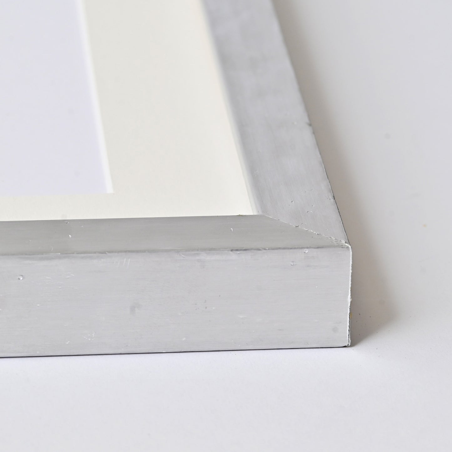 Distressed Aluminum Veneer Picture Frame - Any Size Available