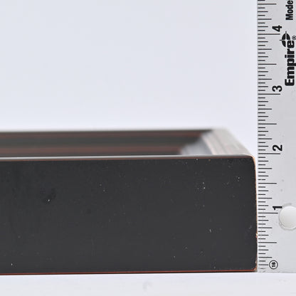 5"X7" WIDE LARGE Dark Mahogany Stain On Traditional Profile With Rubbed Edges