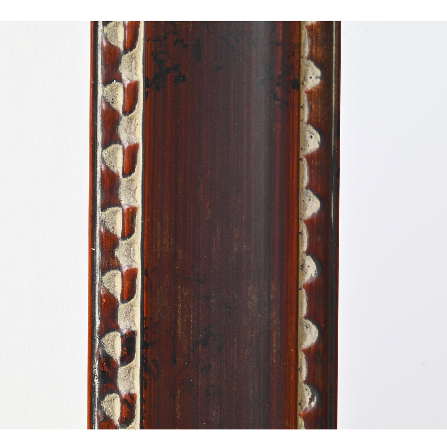Mahogany Colour Frame With Repeating Checker Pattern
