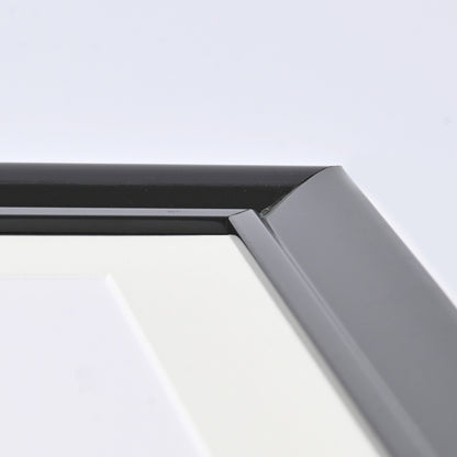 Black Stain With Lacquer Finish On Raised lip Profile