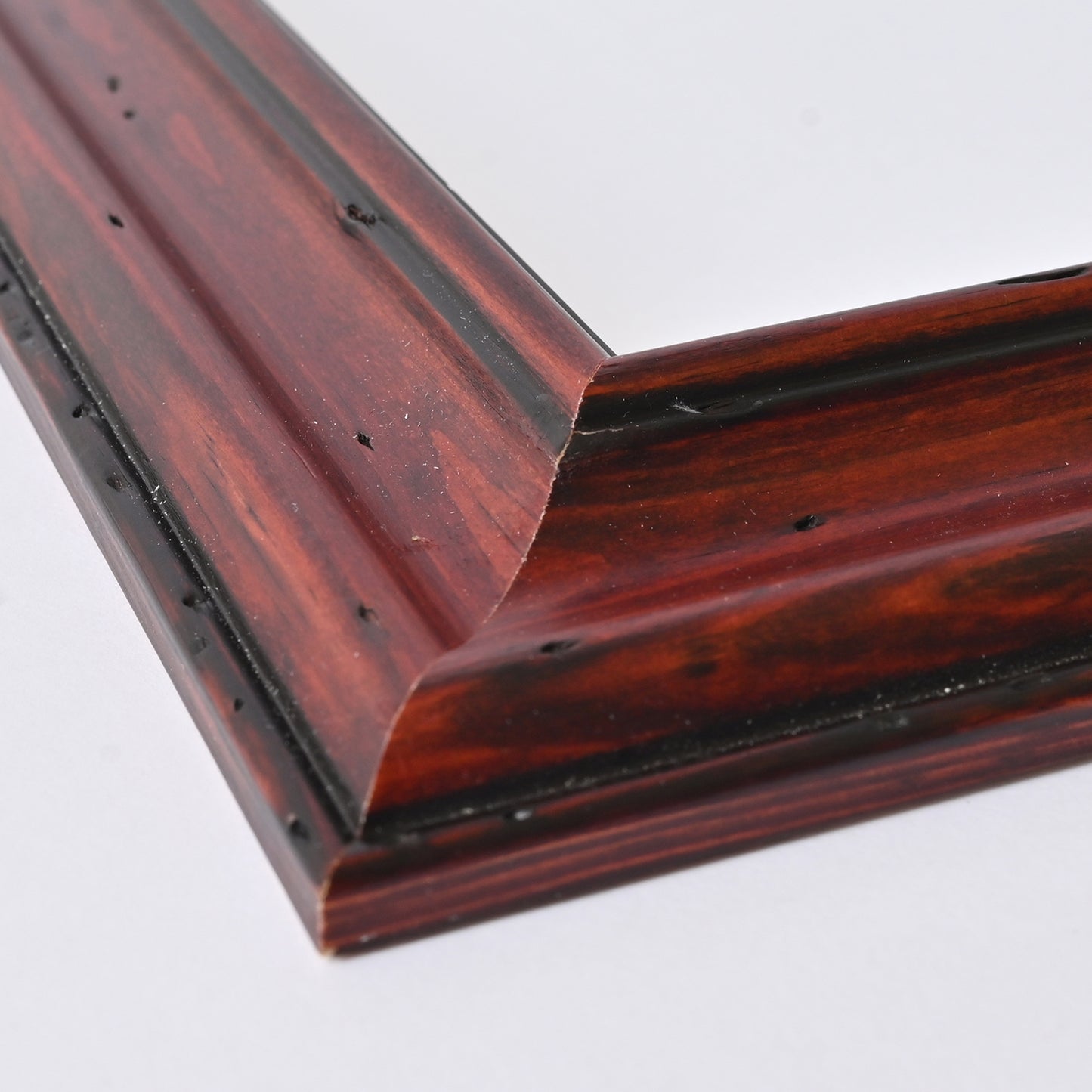 Rustic Traditional Profile Warm Mahogany Frame