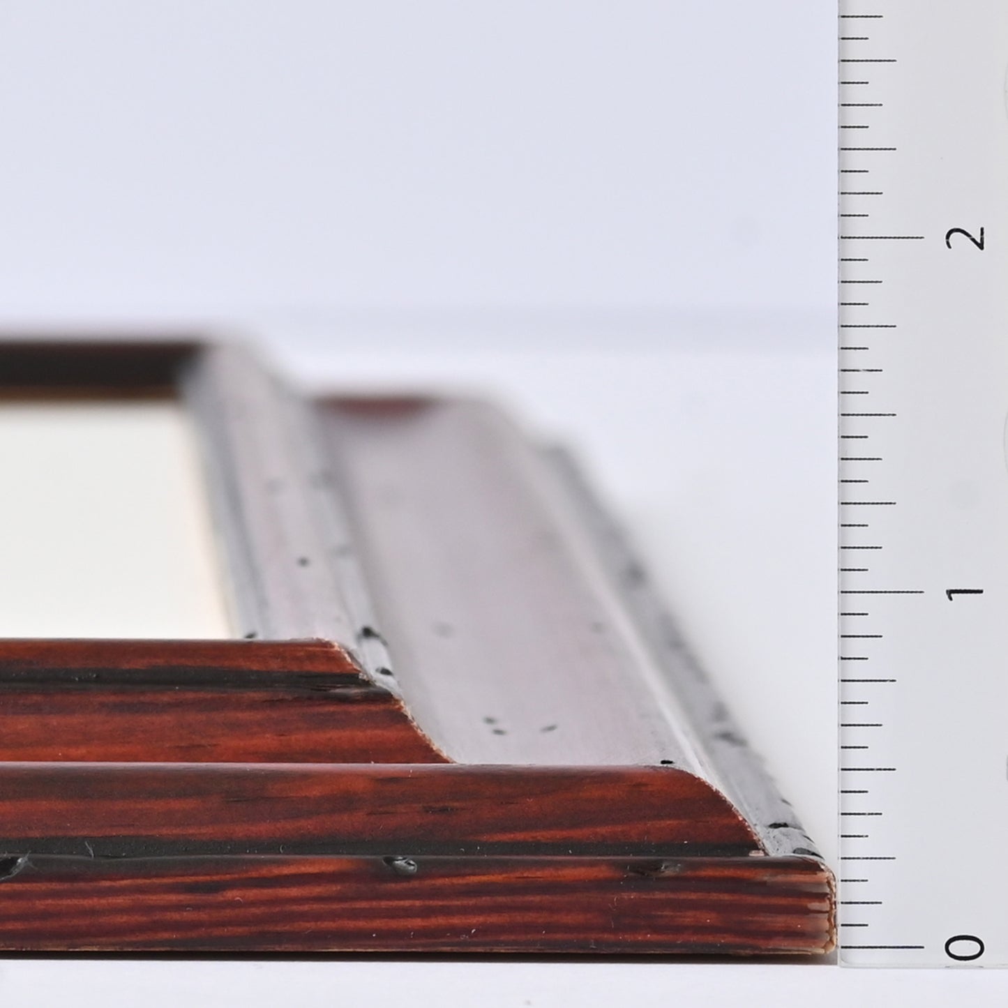 Rustic Traditional Profile Warm Mahogany Frame
