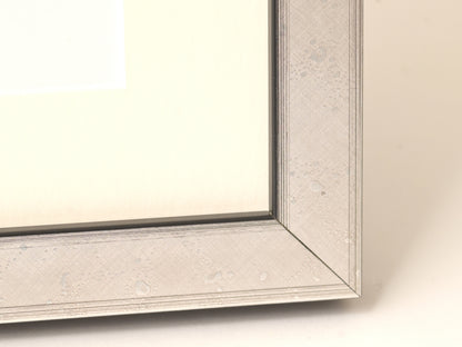 7165SI Silver Foil With Distressed Speckle Brushed Finish