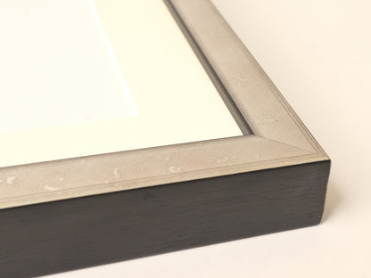 7165SI Silver Foil With Distressed Speckle Brushed Finish