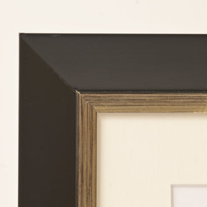 Slope Profile With Satin Black Finish and Brushed Silver Lip