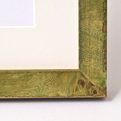 1857GN - Rustic Veneer With Green Stain And Sloped Profile