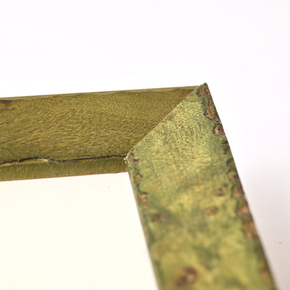 1857GN - Rustic Veneer With Green Stain And Sloped Profile