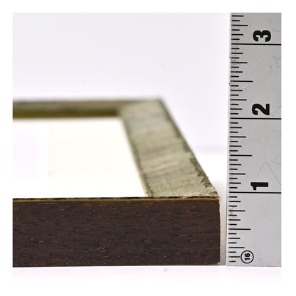 1857GN - Rustic Veneer With Green Stain And Sloped Profile