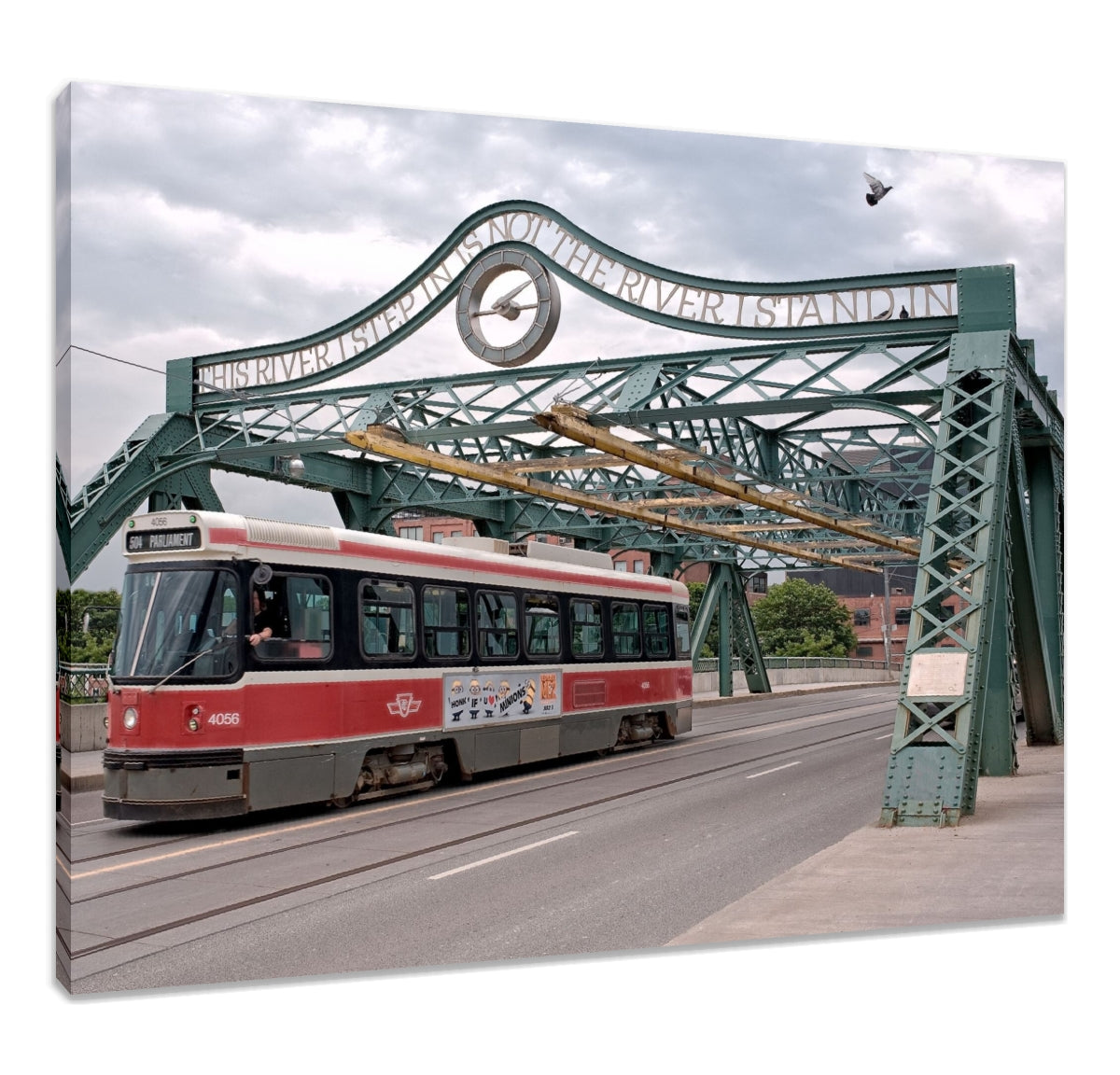 TTC River Streetcar in Colour