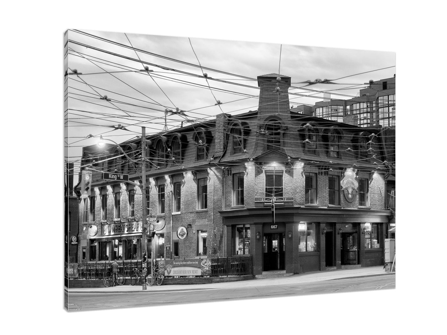 The Wheat Sheaf Tavern - Toronto Landmark Wall Art, Canvas Print, Framed Photo